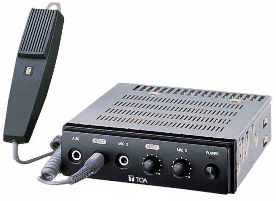 C12-T62A 選挙でも使える車載用スピーカー・マイク拡声器セット 60W