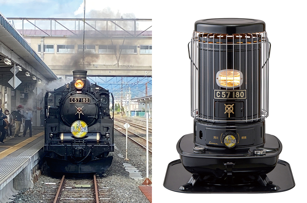 コロナ「SLばんえつ物語」モデルのストーブ｜News｜Mono Que ＜モノクエ＞