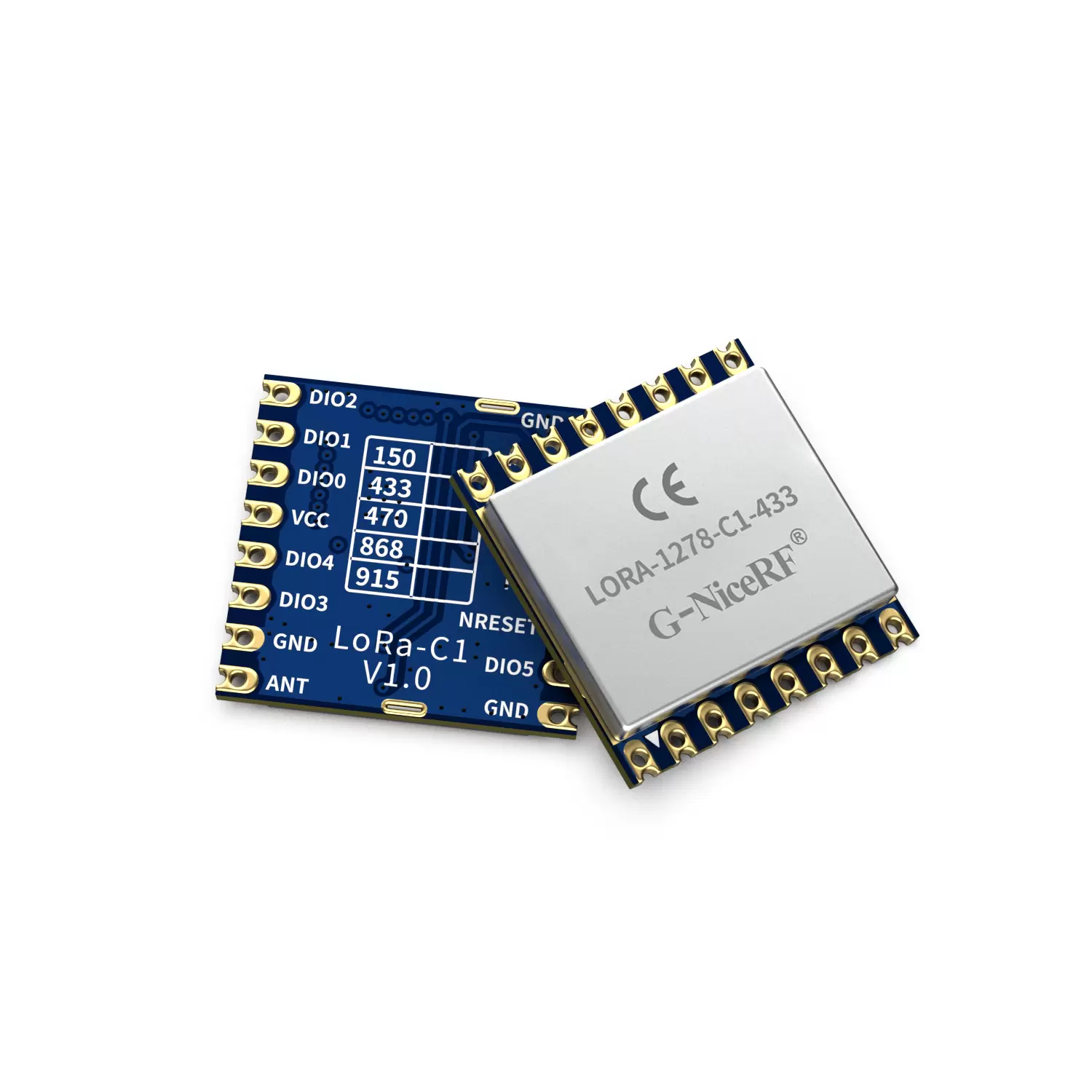 433/490MHz SX1278 LoRa Module-ESD Protection-LoRa1278-C1 | G-NiceRF