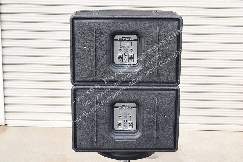 中古音響機材】 BOSE 802 seriesⅡ程度良好 2本セット PA モニター