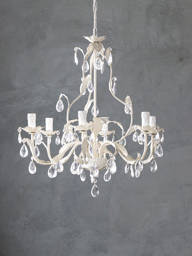 IL ParalumeシャンデリアLeaf6灯 - サラグレース