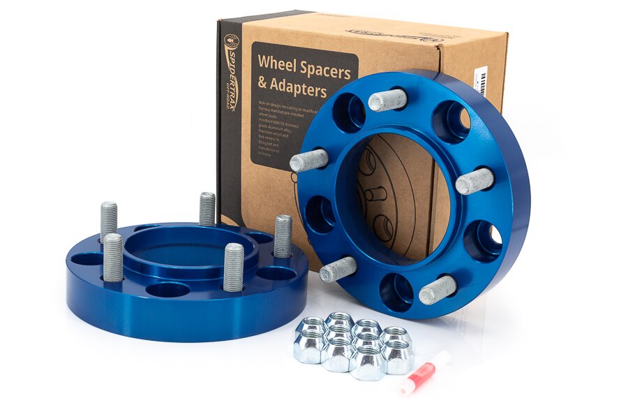 Toyota/Lexus 1.25 in. Thick Blue Wheel Spacers
