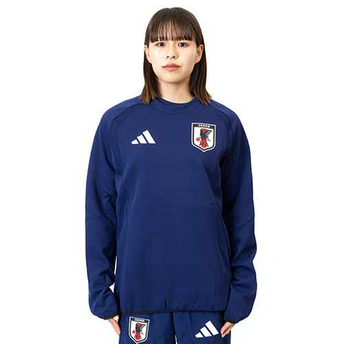 アディダス サッカー日本代表 ティロ26 トラベル クルーネック