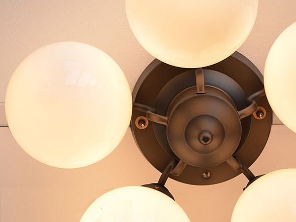 TANGO5（タンゴ）5灯シーリングライト（リモコン付き） 家具インテリア