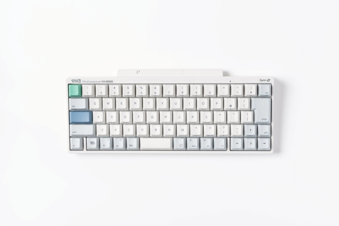 PRESS RELEASE | HHKB Professionalシリーズ白・墨の中央印字デザイン