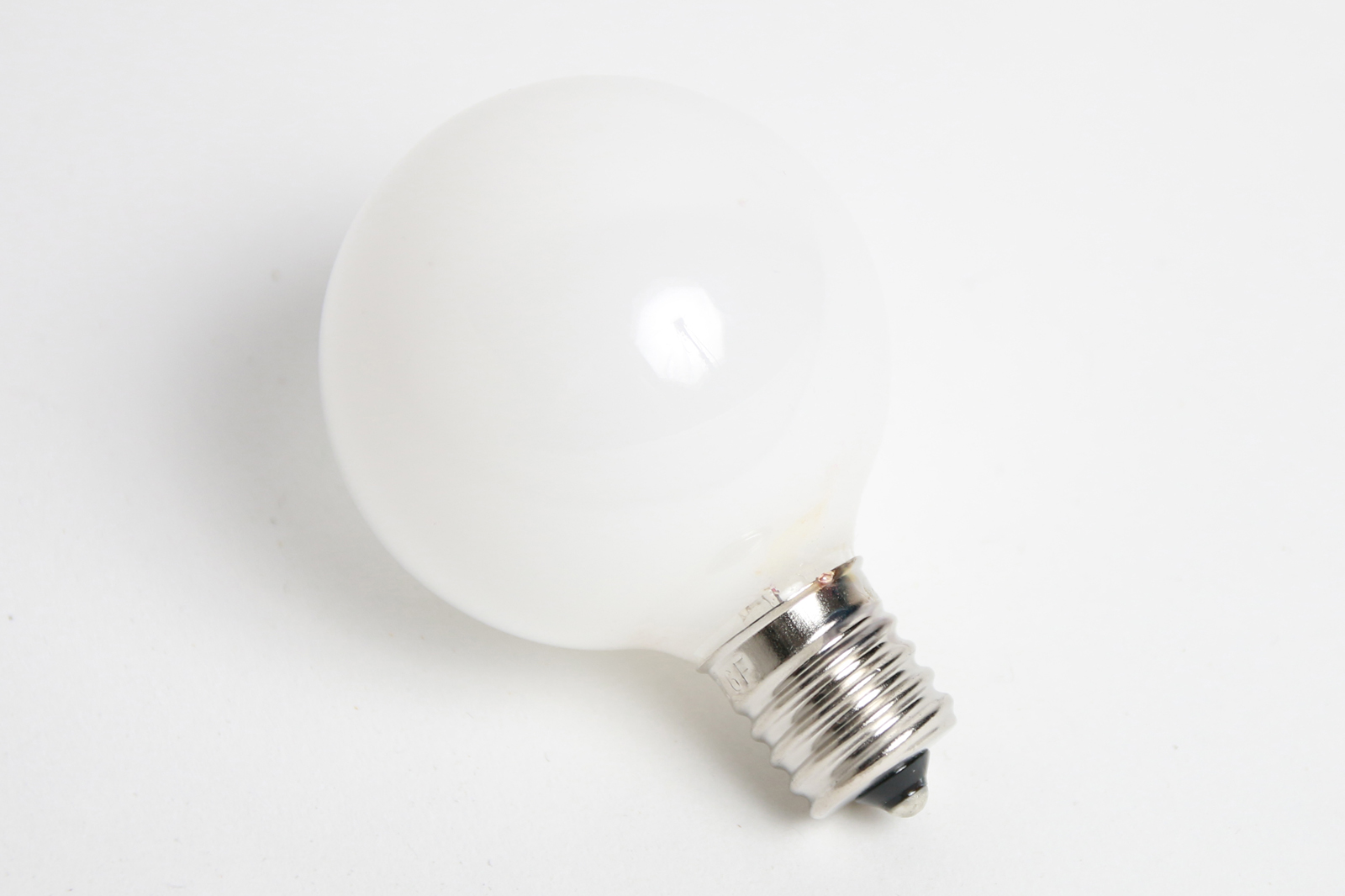 白熱ボール電球 白熱ホワイトボール50(E17)25W | LT-BB003-16-G141