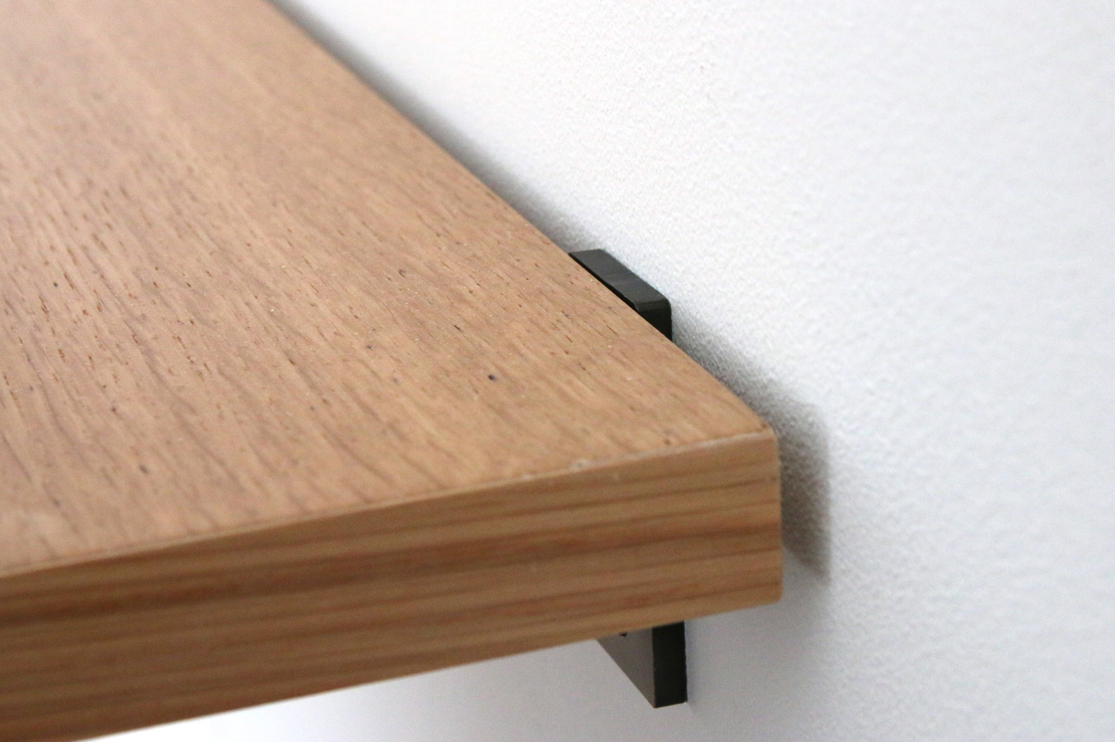 棒棚受け 黒ムラ 角 180 | PS-BK005-04-G141 | 棚受け | 棚パーツ