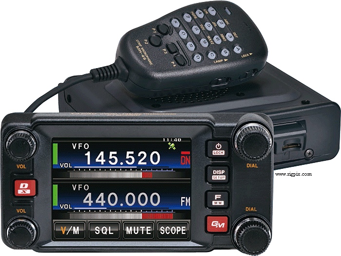 RigPix Database - Yaesu - FTM-400DR