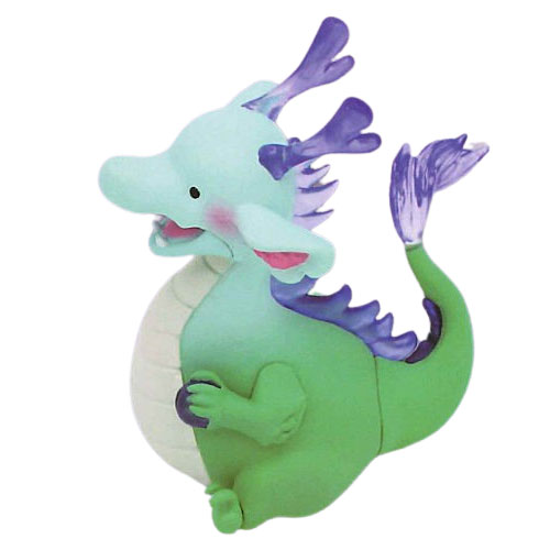 Rainbow Eastern Chinese Dragon Mini Figure - Tesla's Toys