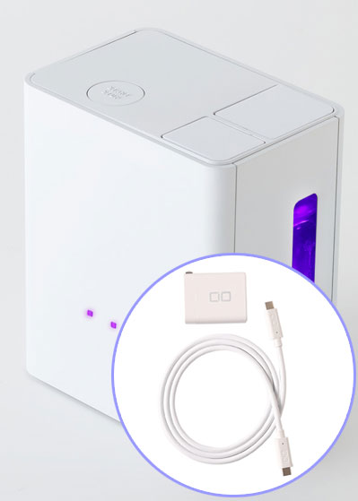 本体サイズそのままで水素発生量2倍、ポータブル水素吸入器ラブリエ