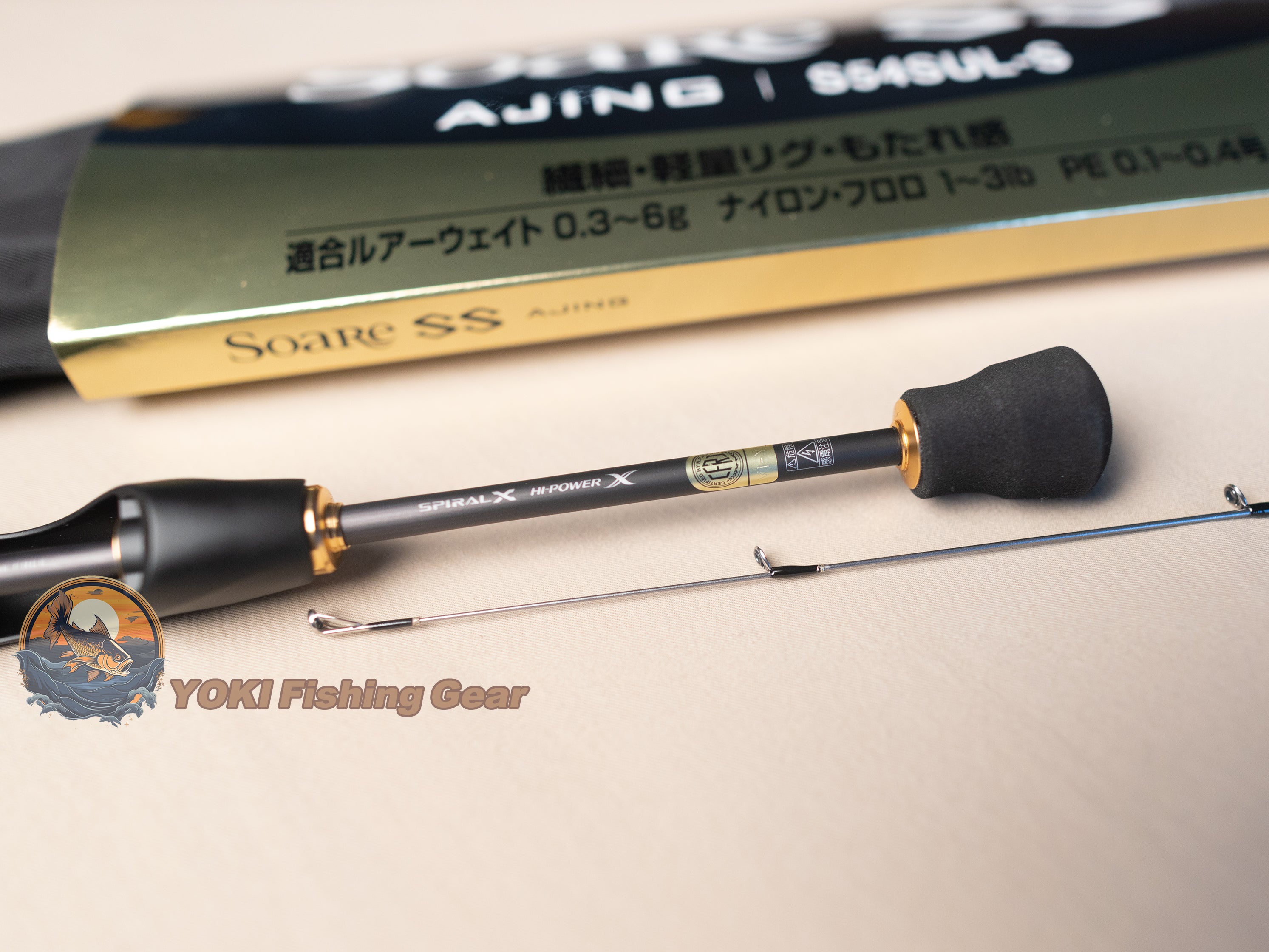 Brand New Shimano 22 SOARE SS AJING S54SUL-S Spinning rod – YOKI