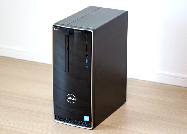 Dell Inspiron デスクトップ（3668）のレビュー 省スペースながら最大