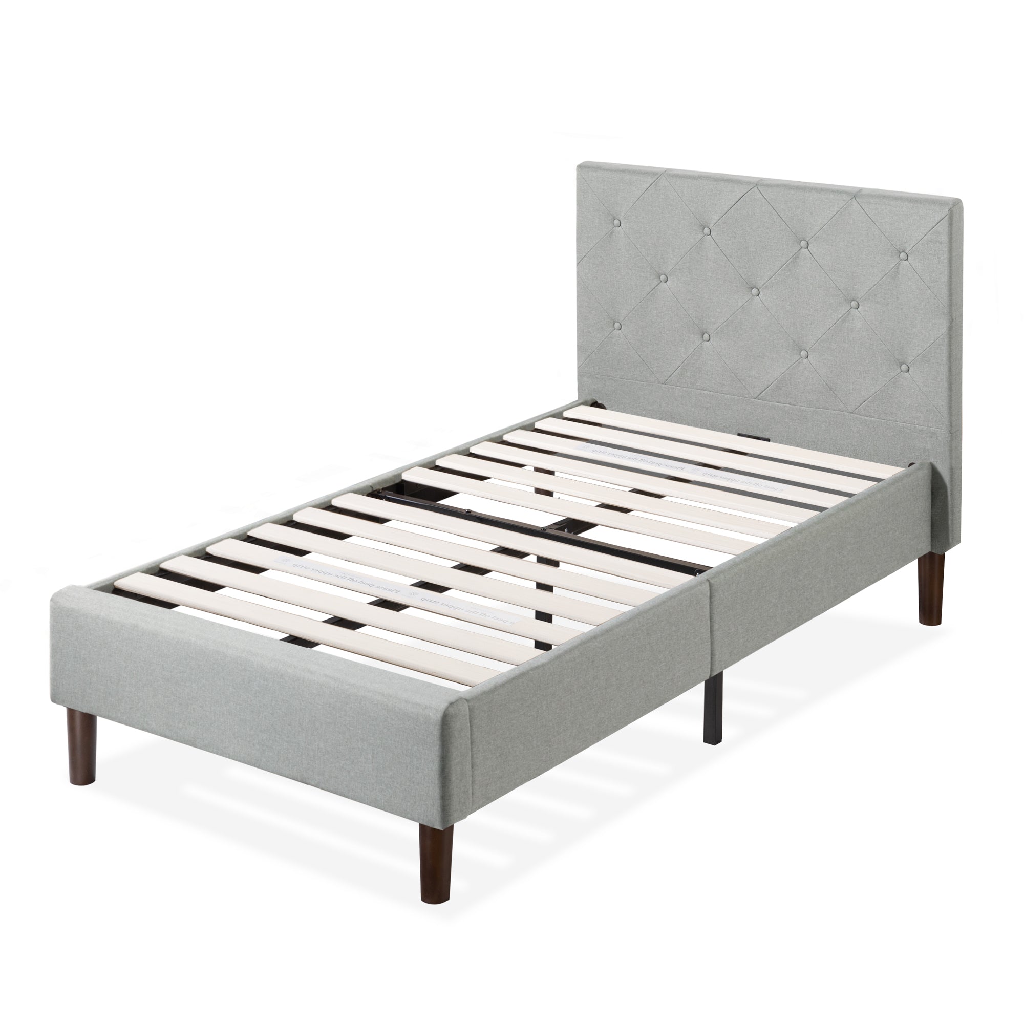 Shalini ファブリックベッドフレーム ヘッドボード付 | 【公式】ZINUS