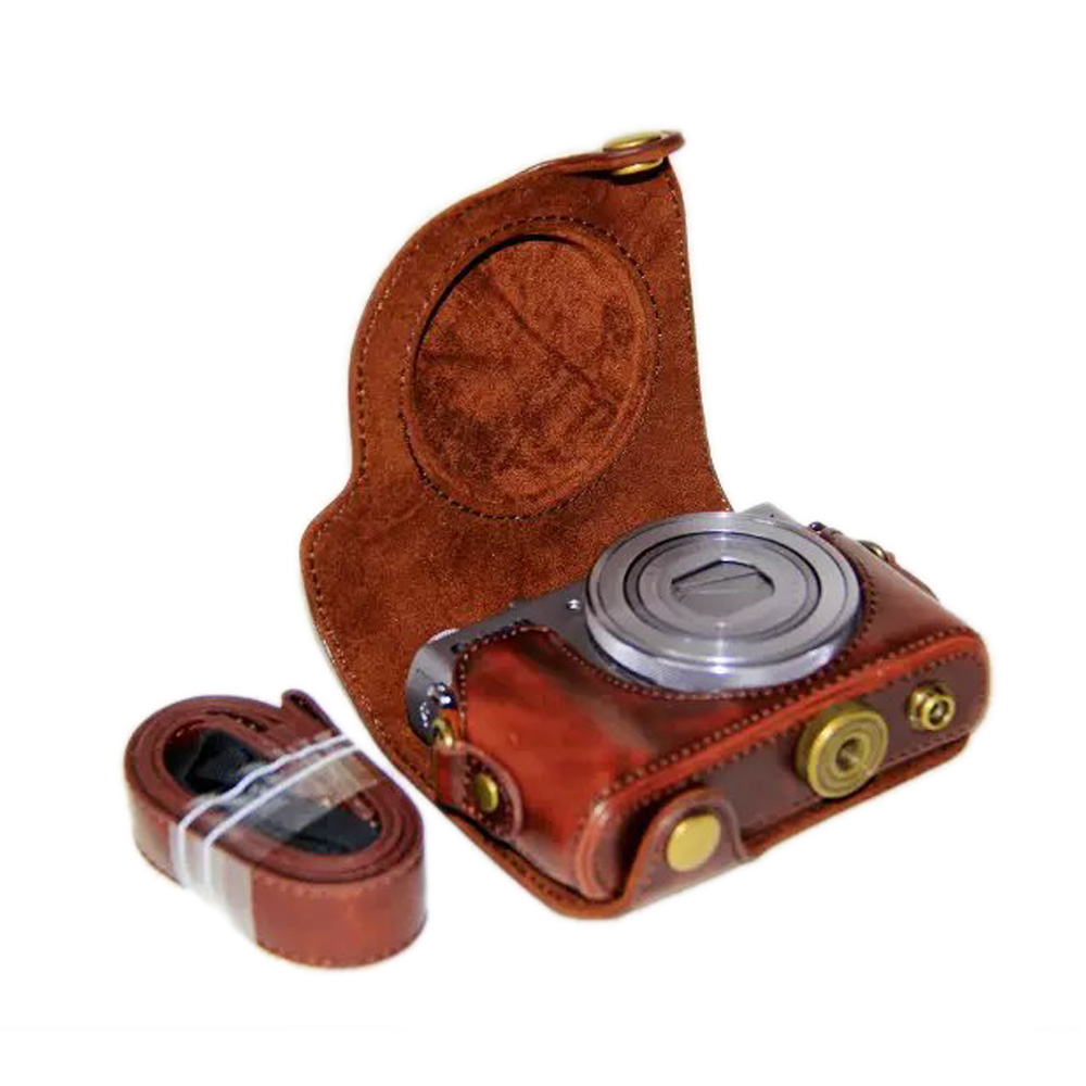 PU レザーケース Canon Powershot G9X Mark II G9X2 G9XII S90 S95