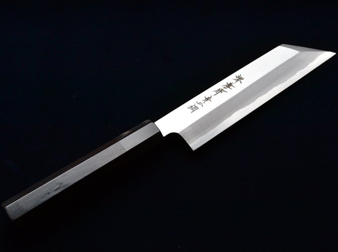 青二鋼 黒丹柄 - 堺孝行の製造・販売は青木刃物製作所