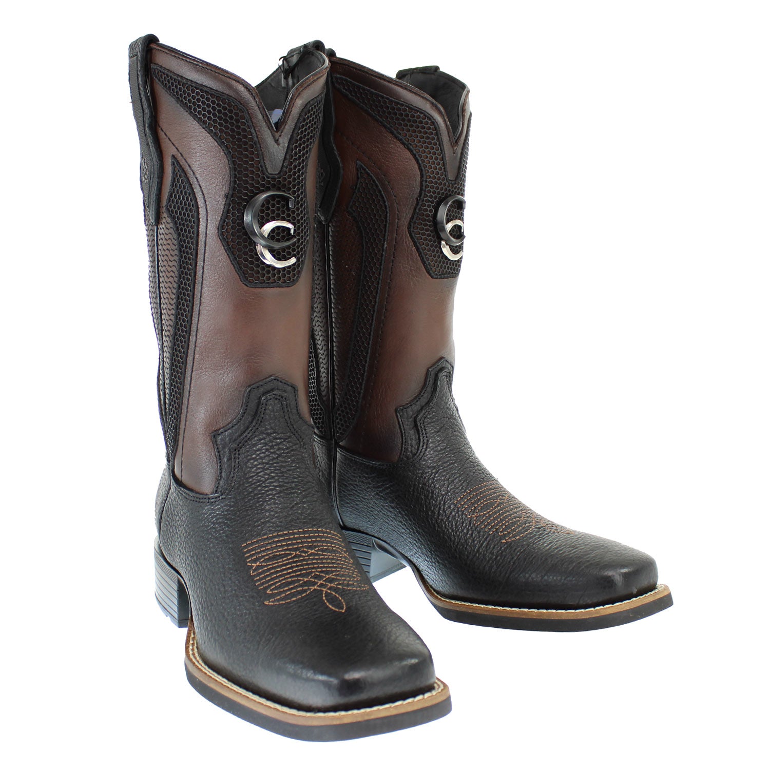 CU982-BLACK-BISON-EMBRDERY-SQT – Alcala's Western Wear