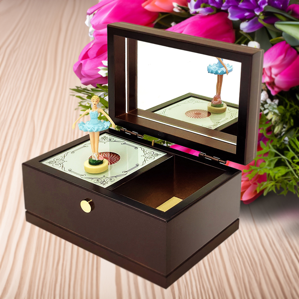 ニデック オルゴール 18弁 AA299A 回転バレリーナ エリーゼのために