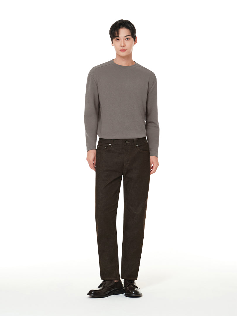 Airywin 裏起毛 ポケット シャロンフレアレギンス | andar JAPAN