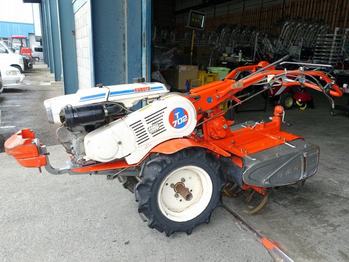 安東産業 中古クボタ耕運機 T702－R 北海道旭川市