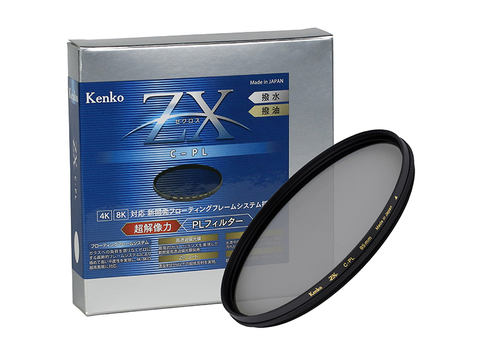 ケンコー・トキナー、PLフィルター「ZX C-PL」に大口径2サイズを追加