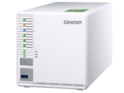 QNAP、10GbE SFP+搭載の3ベイNAS「TS-332X」、M.2 SSD×3を拡張可能