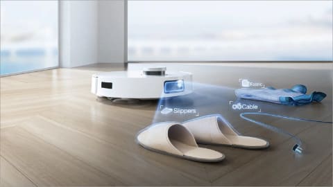 ロボット掃除機の水拭きモップ洗浄と乾燥まで全自動、エコバックス