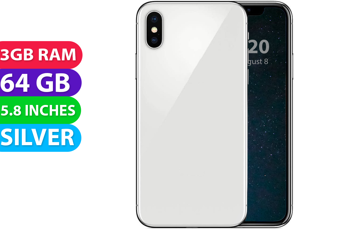 断然お得！ iPhone X Silver 256 GB SIMフリー スマートフォン本体