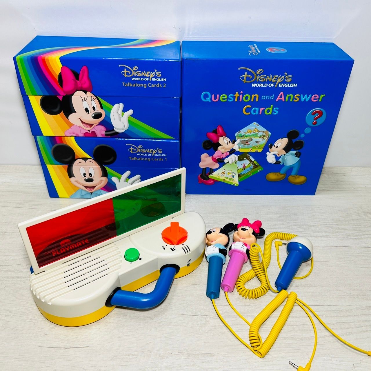 ディズニー英語システムDWE】プレイアロングDVD CDおもちゃセット