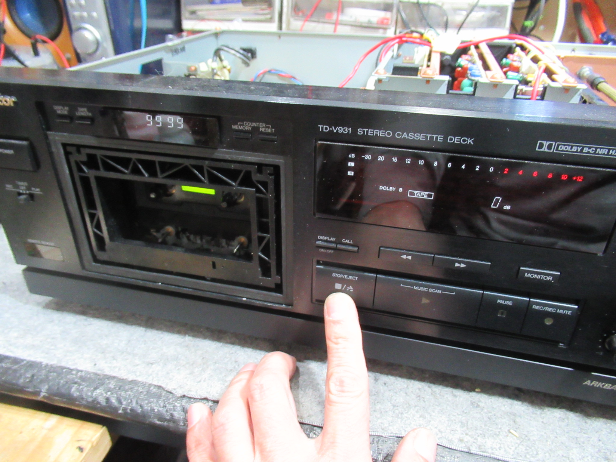 Victor TD-V931 電動トレイ開閉不良 – Audiolife － Enjoy your audio