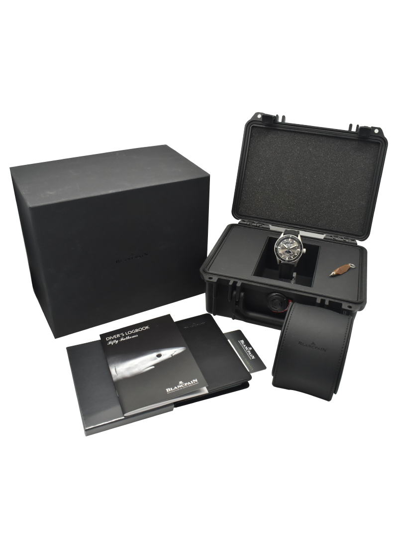 5054 1110 B52A Blancpain Fifty Fathoms Bathyscaphe Complete