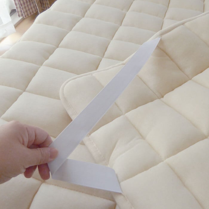 ビラベック ウールベッドパッド クィーン 160×200cm 羊毛敷きパッド