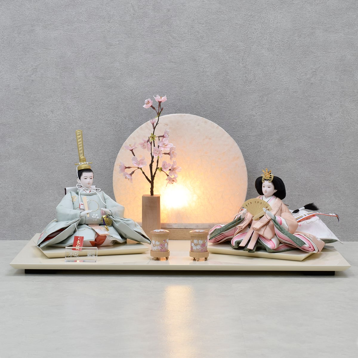 雛人形 親王飾り【結月・萌】｜おしゃれ｜モダン｜かわいい