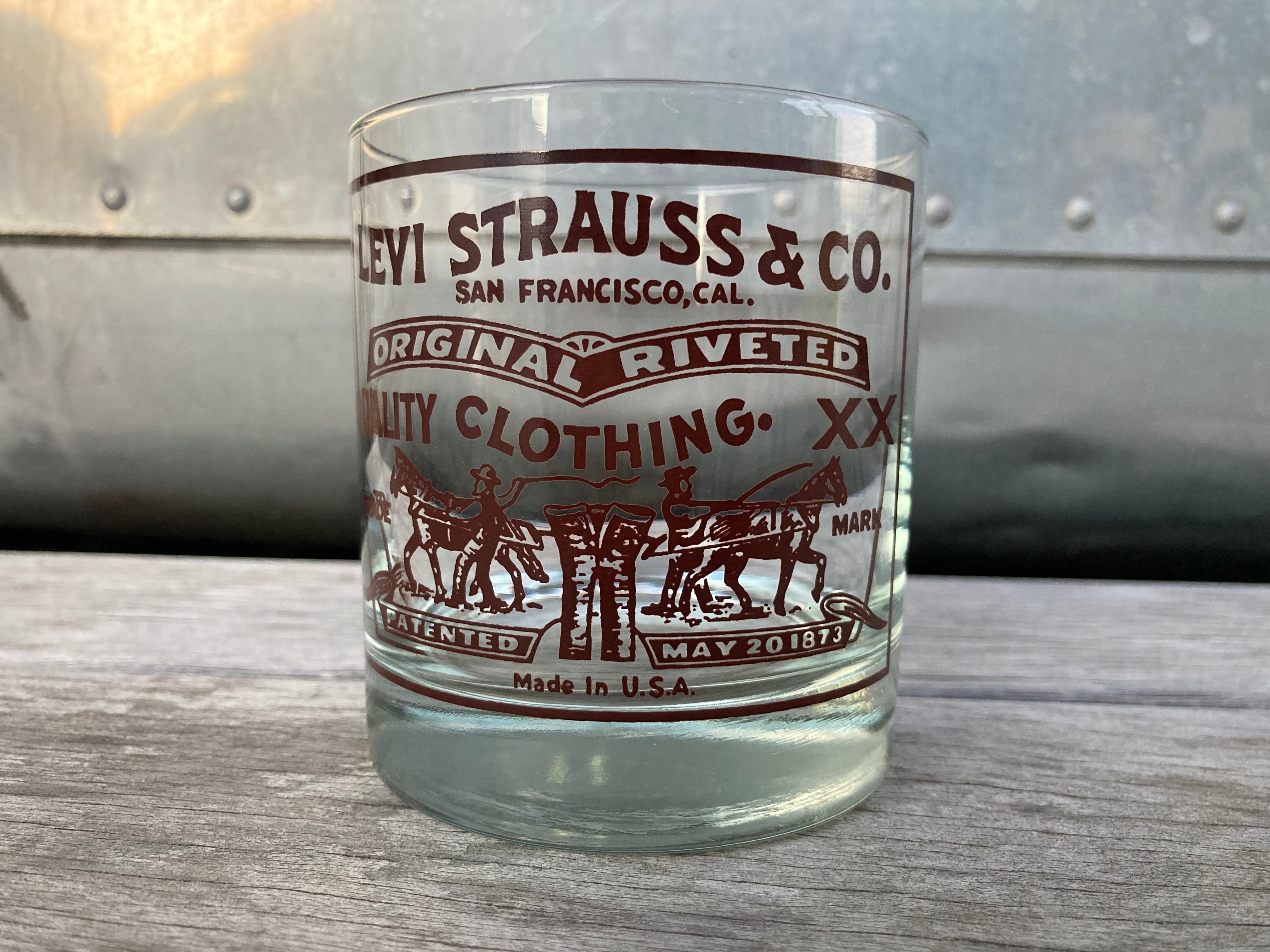 LEVI'S 80s WHISKEY GLASS MINT CONDITION | CEREAL（シリアル）