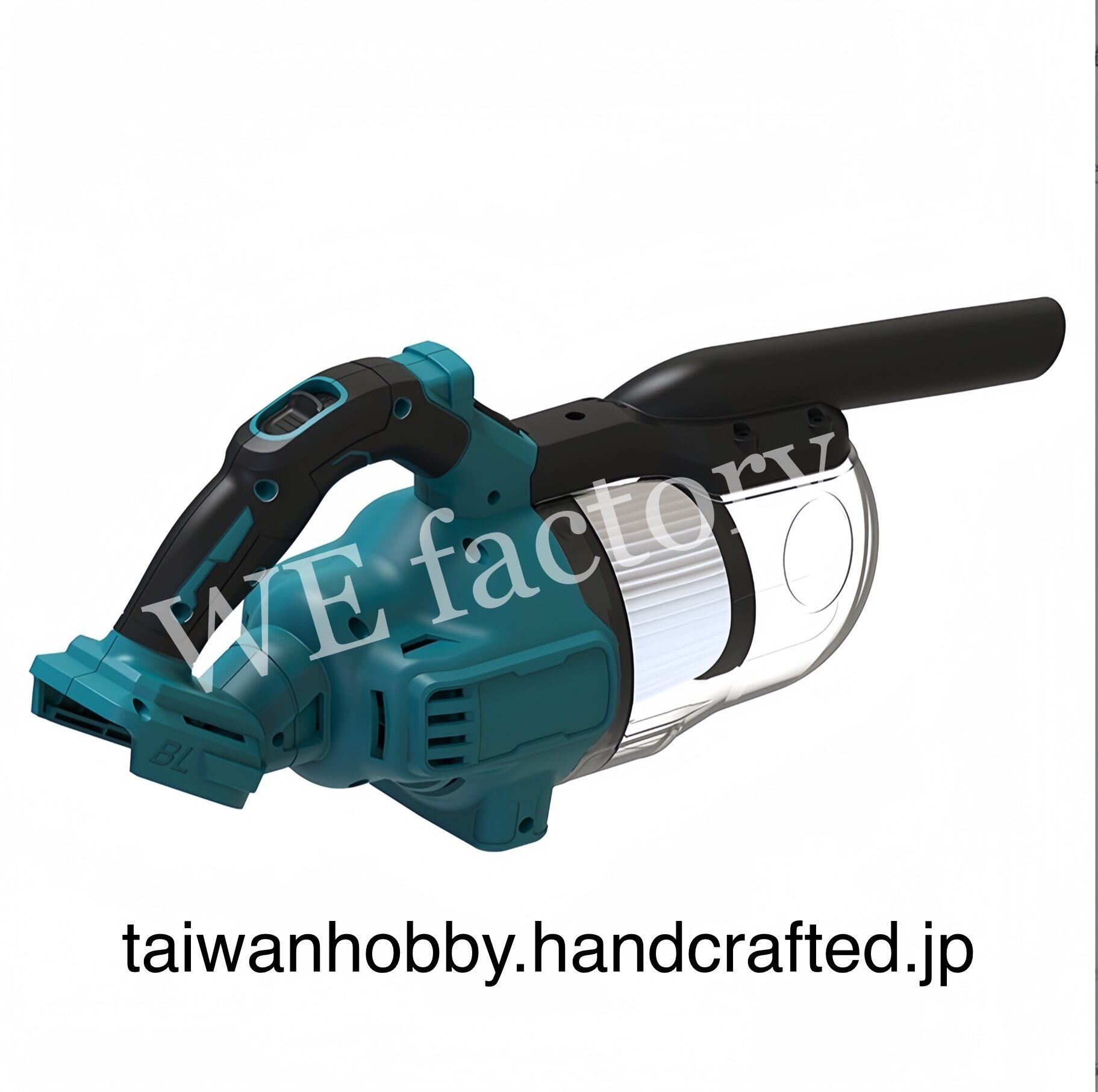 WE factory 18V 充電式ハンディークリーナー 掃除機 シンプルな