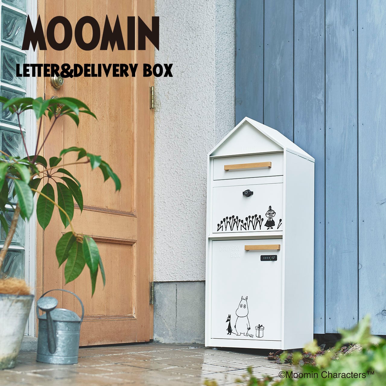 ムーミン 宅配BOX付ポスト／ M25-0013 | SUETOYA(スエトヤ)