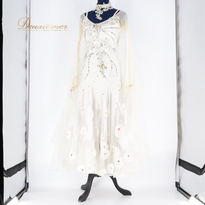 社交ダンス 衣装 スタンダードドレス ドレス スタンダード ワンピース