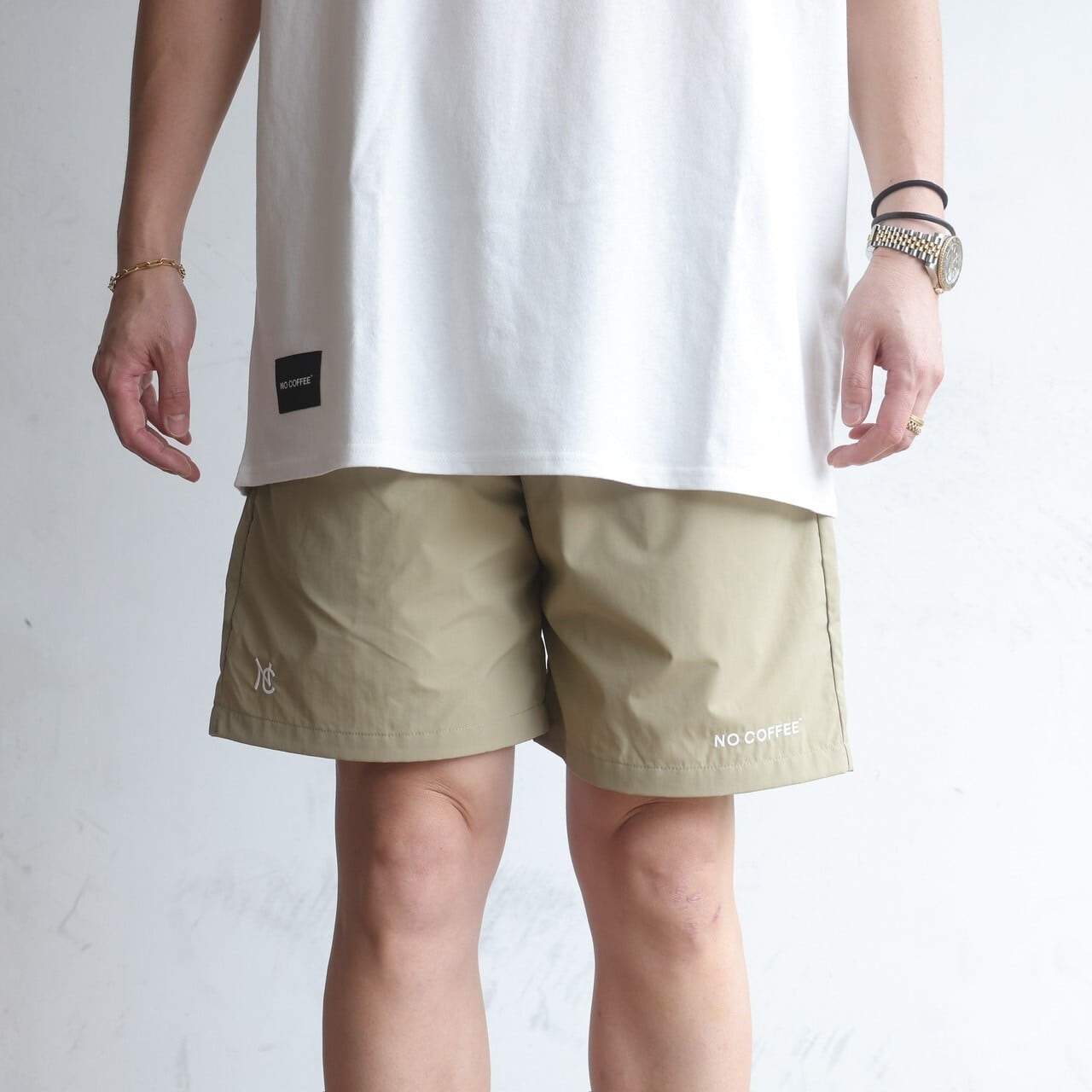 NO COFFEE NYLON SHORT PANTS | NO COFFEE