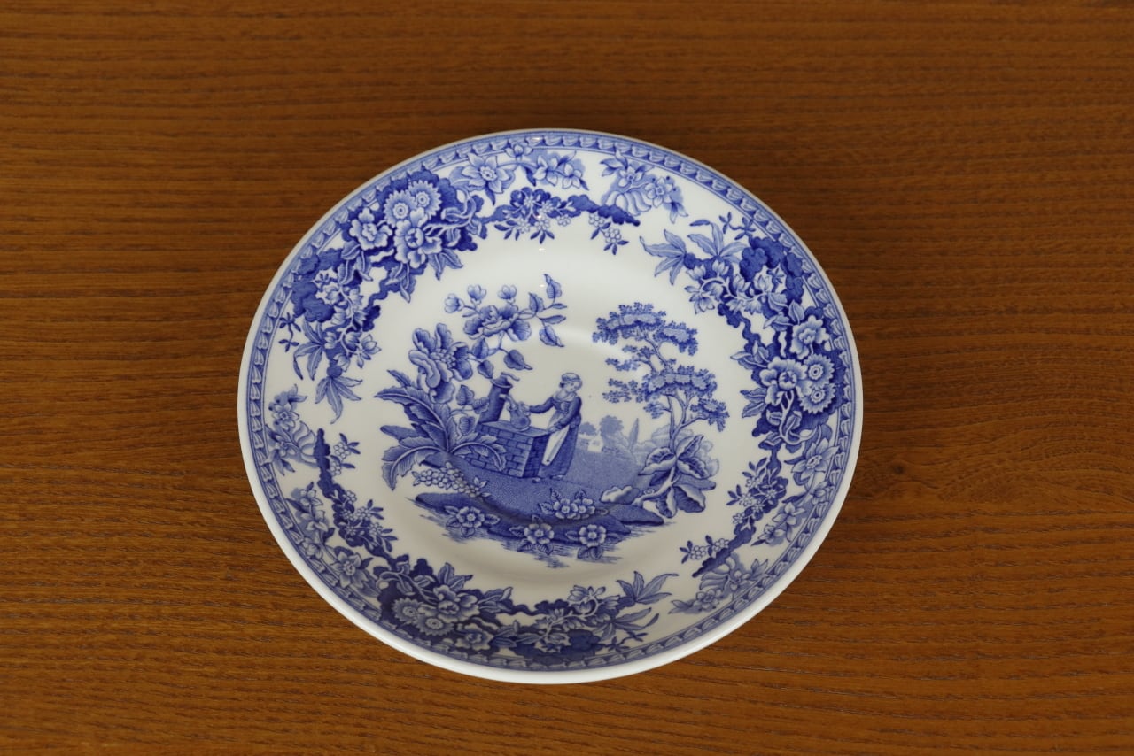 スポード ブルールームコレクション デュオ カップ＆ソーサー GIRL AT