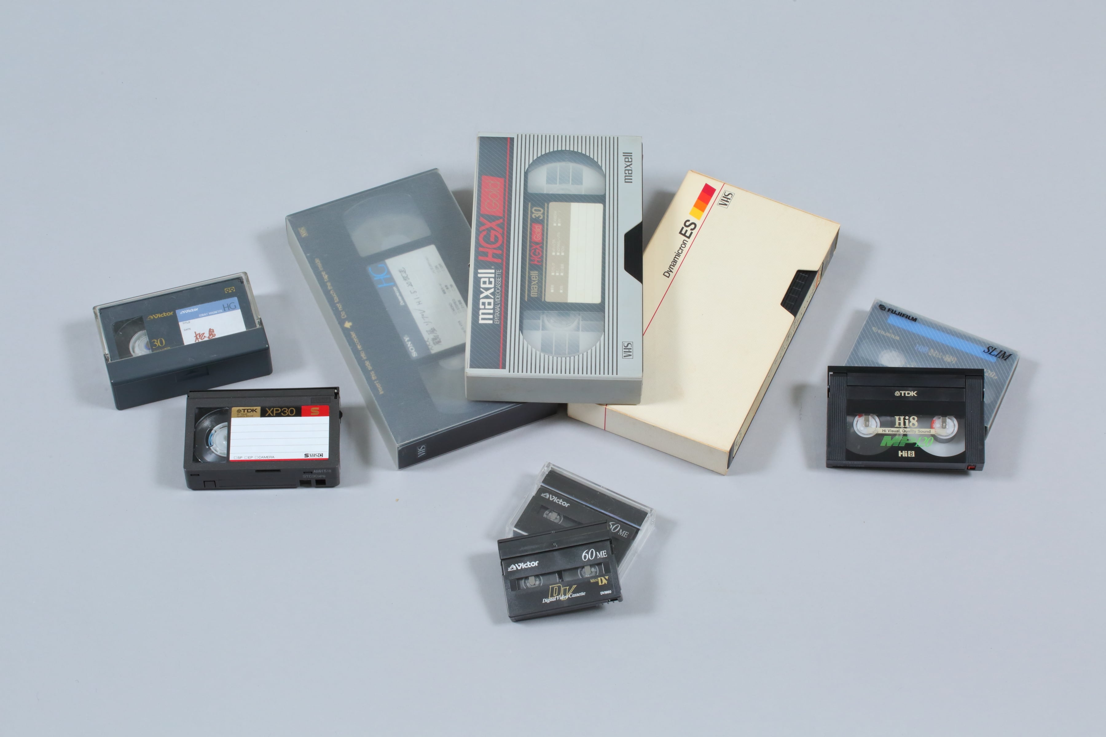 ビデオテープのデジタル化：10本セット(小) | おもいで写真デジタイズ