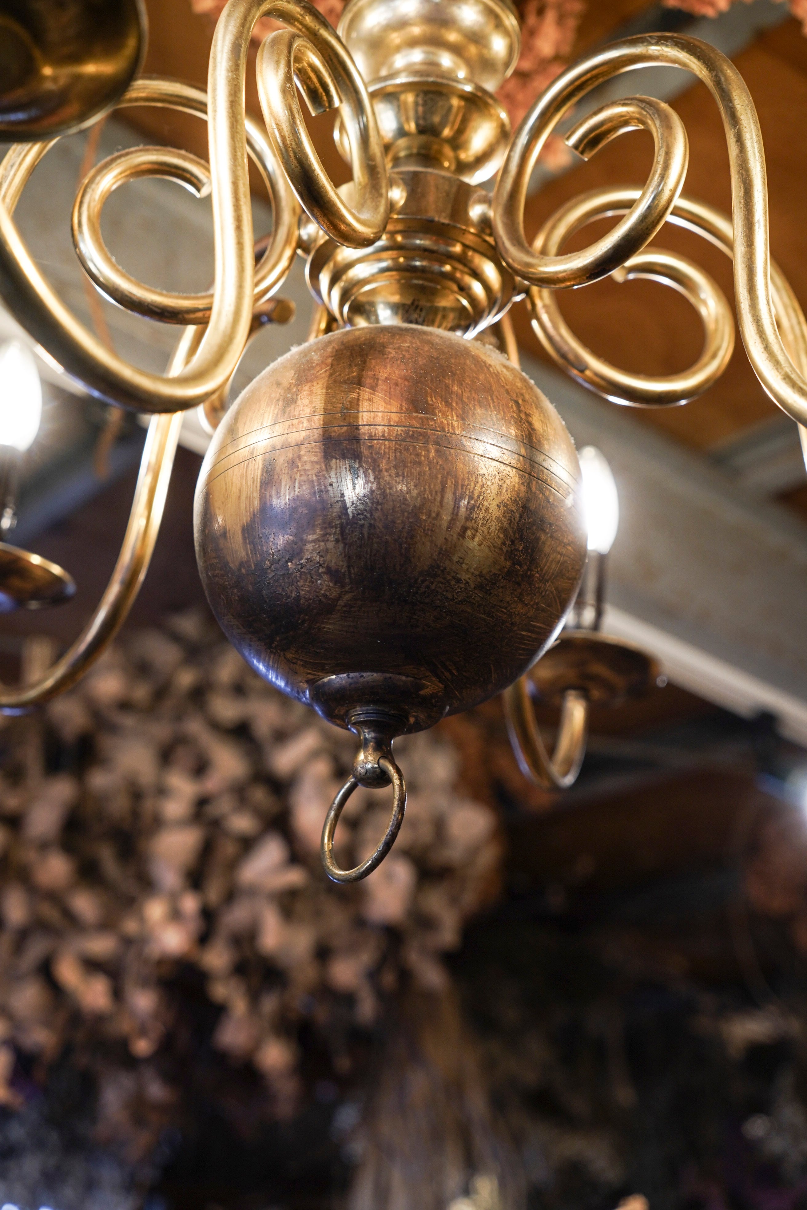 シャンデリア/6灯シャンデリア/アンティークシャンデリア/フレンチ