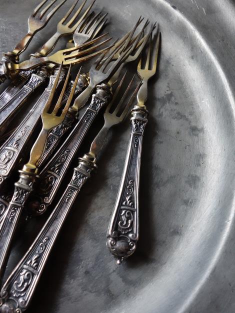 西洋骨董屋 フランスアンティーク亭ベルエポック 銀張り＆ヴェルメイユ