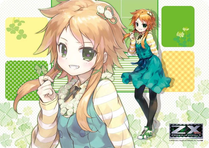 Z/X】Z/Xから「青葉千歳」の新イラストを使用したラバープレイマットが