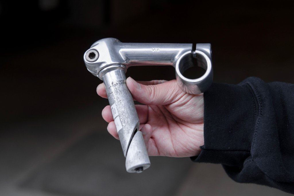 NITTO VIAステム (天返しステム） 85mm 【USED】