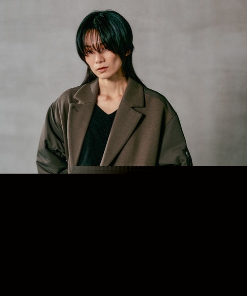 セール】ドッキングロングコート 606787（その他アウター）｜LEPSIM