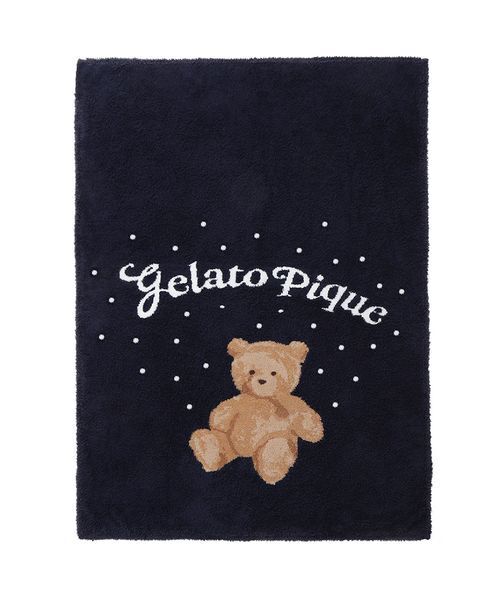 セール】【Sleep】【HOLIDAY】 スノーベア ジャガードマルチカバー