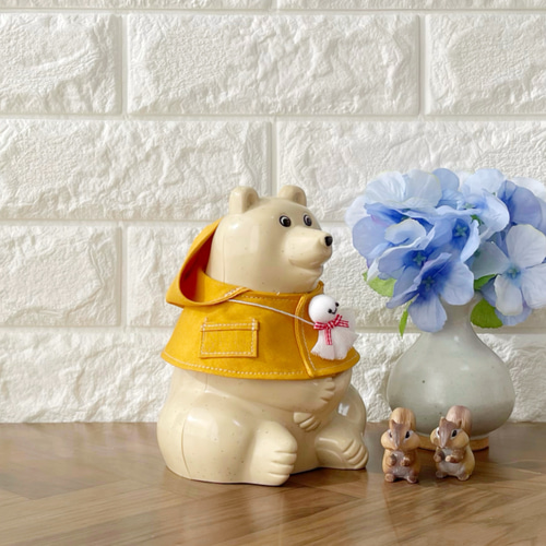 きせかえセット 雨の日でもごきげん/からしいろ しろくま貯金箱 その他