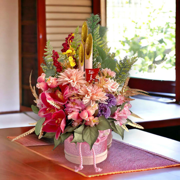 門松 しめ飾り 正月飾り 正月アレンジ 新年飾り 竹飾り 門松アレンジ