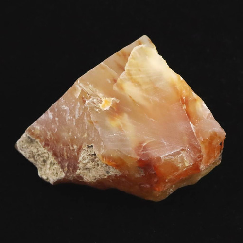 島根県 花仙山 めのう 瑪瑙 40mm原石 ディレクトリーカード付 65.2g