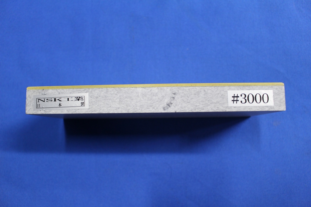 新製品 極刃白砥 #3000 焼結ダイヤモンド角砥石 75x200x22(ダイヤ層2mm