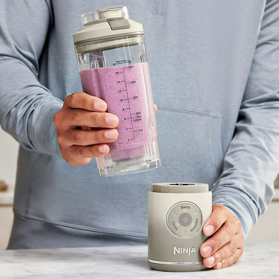 Ninja Blast Max Portable Blender in Ivory + Reviews | Crate & Barrel